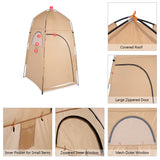 TOMSHOO Portable Outdoor Camping Privacy Tent