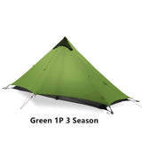 Ultralight Camping 3/4 Season 1Person Rodless Tent