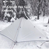 Ultralight Camping 3/4 Season 1Person Rodless Tent