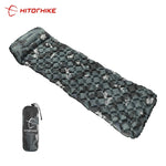 Outdoor Sleeping Pad Camping Inflatable Mattress with Pillows