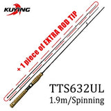 KUYING TETON Ultra Light Casting Lure Fishing Rod