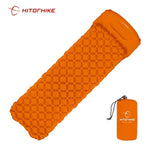 Outdoor Sleeping Pad Camping Inflatable Mattress with Pillows