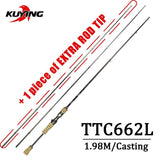 KUYING TETON Ultra Light Casting Lure Fishing Rod