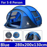 5-8 People Fully Automatic Camping Tent