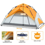 5 Person Outdoor Automatic Set up Camping Tent