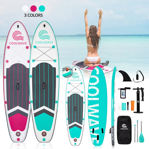 COOLWAVE Inflatable Paddle Board