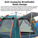 5-6 Person Outdoor Automatic Speed-open Beach Tent