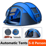 5-8 People Fully Automatic Camping Tent