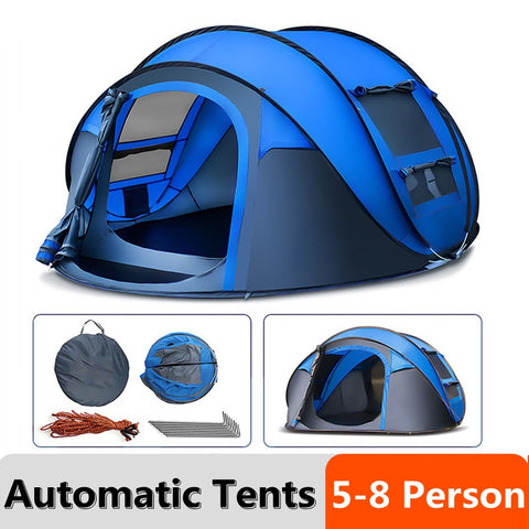 5-8 People Fully Automatic Camping Tent