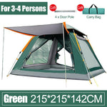 5-6 Person Outdoor Automatic Speed-open Beach Tent