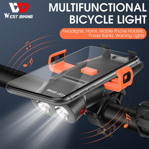 Bicycle Headlight / Mobile Phone Bracket