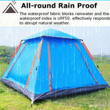 5-6 Person Outdoor Automatic Speed-open Beach Tent