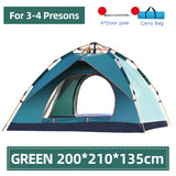 5-6 Person Outdoor Automatic Speed-open Beach Tent