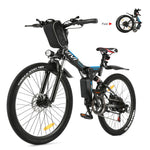 ViVi 26Inch Electric 350W 36V Foldable Mountain Bike