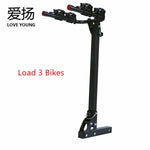 bicycle frame for car 2" Trailer car bike rack with hitch prevents wobble