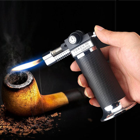 Turbo Double Flame Baking BBQ Lighter Windproof