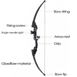 30-50lbs Straight Bow Powerful Archery Recurve Bow