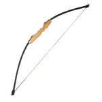 Archery Recurve Takedown Bow 40lbs Straight Bow Long Bow With Fiberglass Arrows