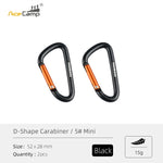 AceCamp D-shape Carabiner