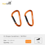 AceCamp D-shape Carabiner