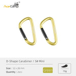 AceCamp D-shape Carabiner