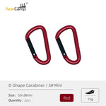 AceCamp D-shape Carabiner