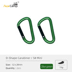 AceCamp D-shape Carabiner