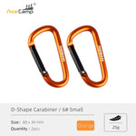 AceCamp D-shape Carabiner