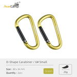 AceCamp D-shape Carabiner