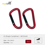 AceCamp D-shape Carabiner