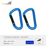 AceCamp D-shape Carabiner