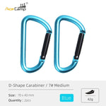 AceCamp D-shape Carabiner