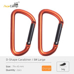 AceCamp D-shape Carabiner