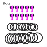 10Pcs/Bag Plastic Fishing Hook Keeper