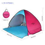 Automatic Instant Pop Up Tent Sun Shelter