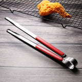 25cm Stainless Steel BBQ Grilling Tongs