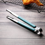 25cm Stainless Steel BBQ Grilling Tongs