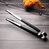 25cm Stainless Steel BBQ Grilling Tongs