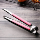 25cm Stainless Steel BBQ Grilling Tongs