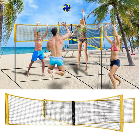 Beach Volleyball Net Cross Volleyball or Standard